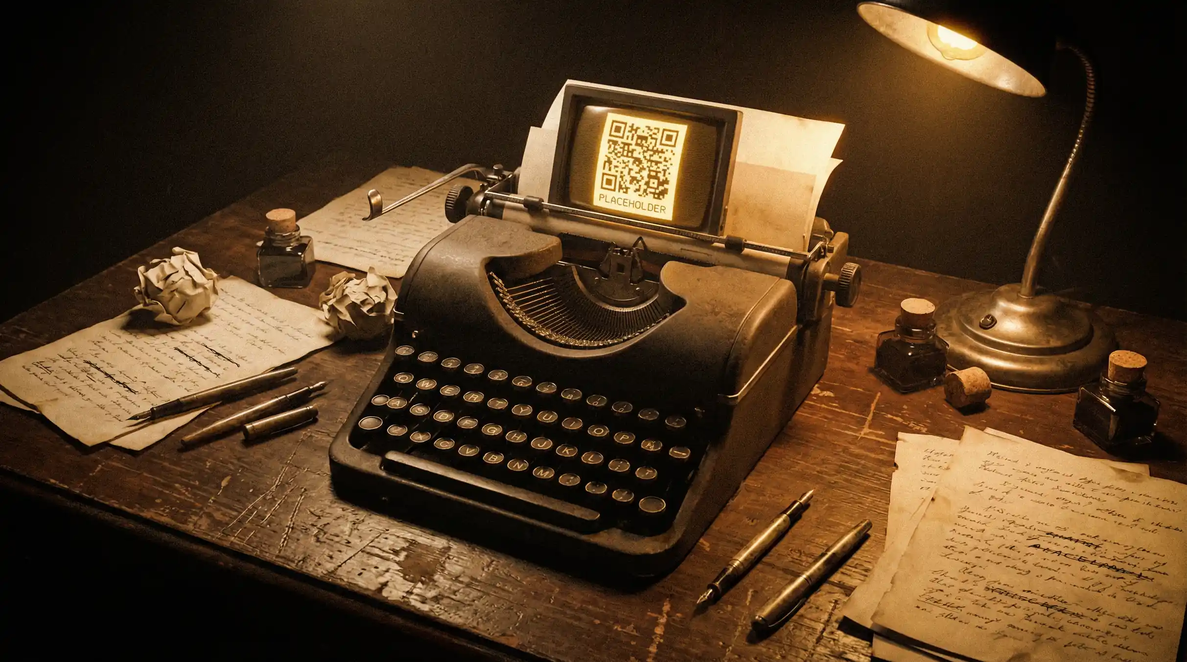 蜜桃视频 APP下载 - 复古打字机与散落的稿纸